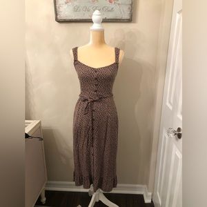 Abercrombie & Fitch Leopard MAXi dress size XSmall